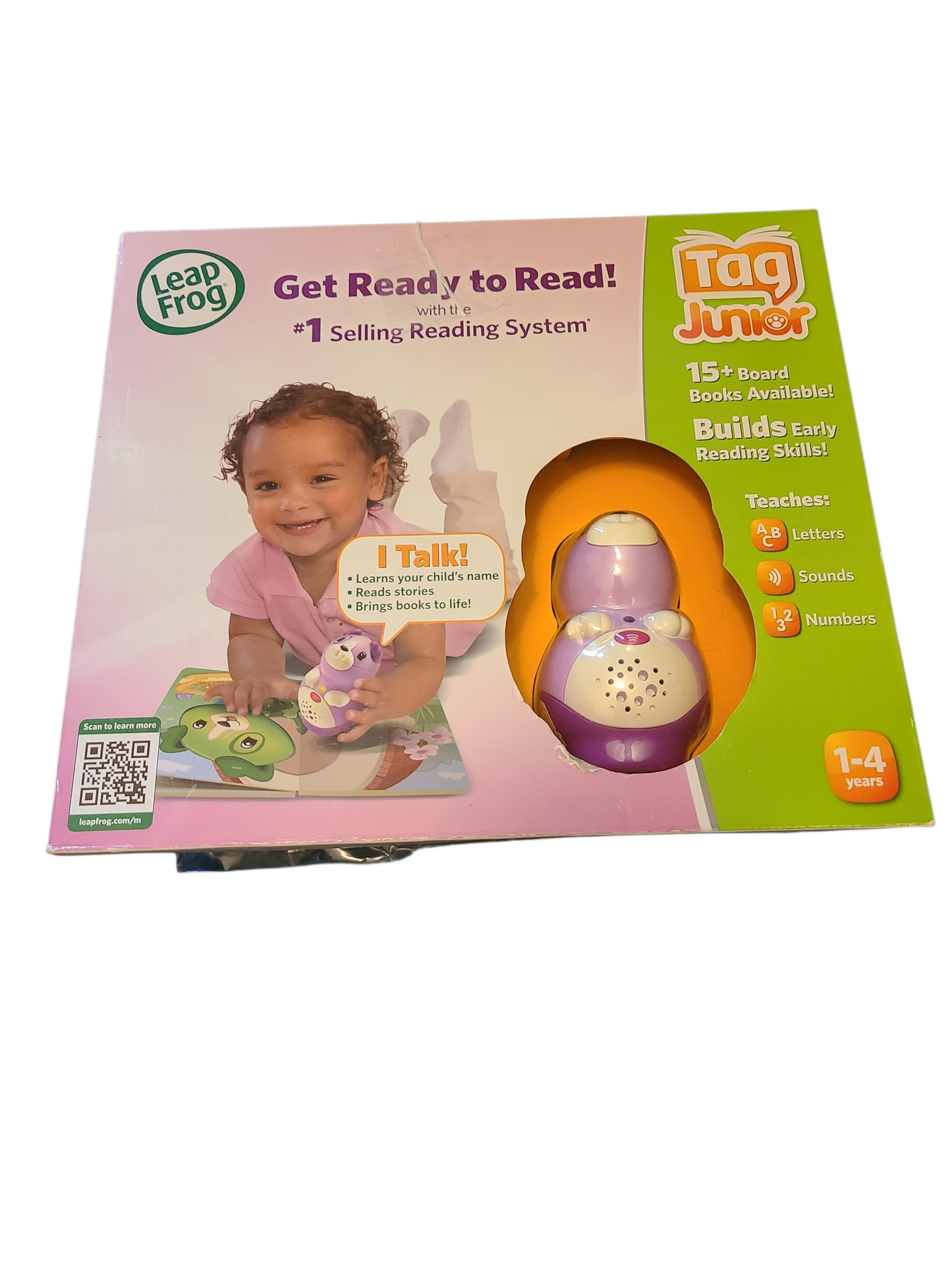 #66 Leapfrog Tag Junior with animals book ages 1-4