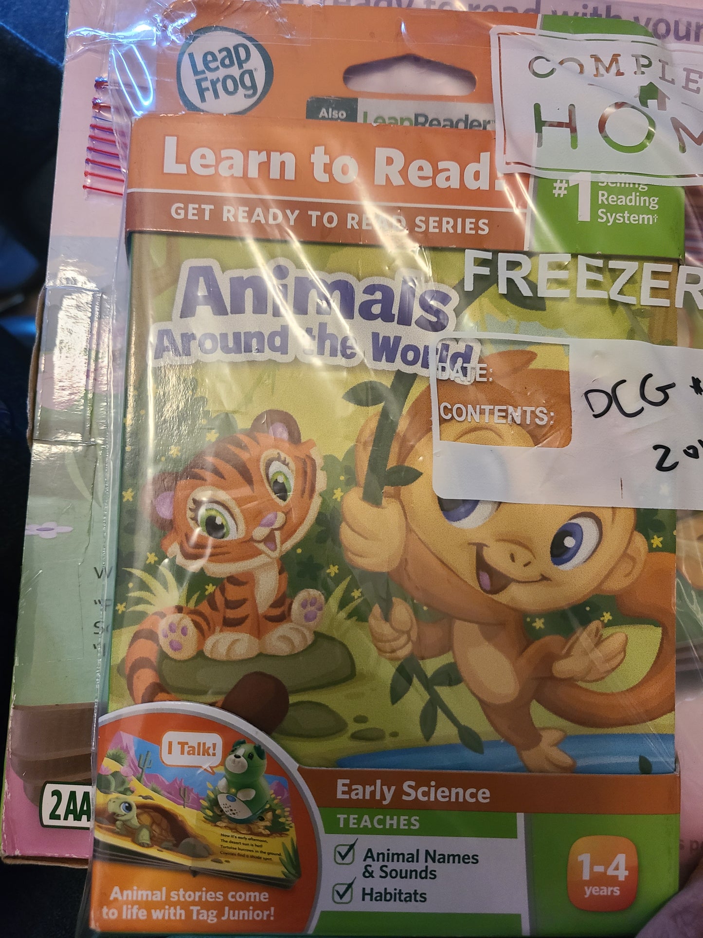 #66 Leapfrog Tag Junior with animals book ages 1-4