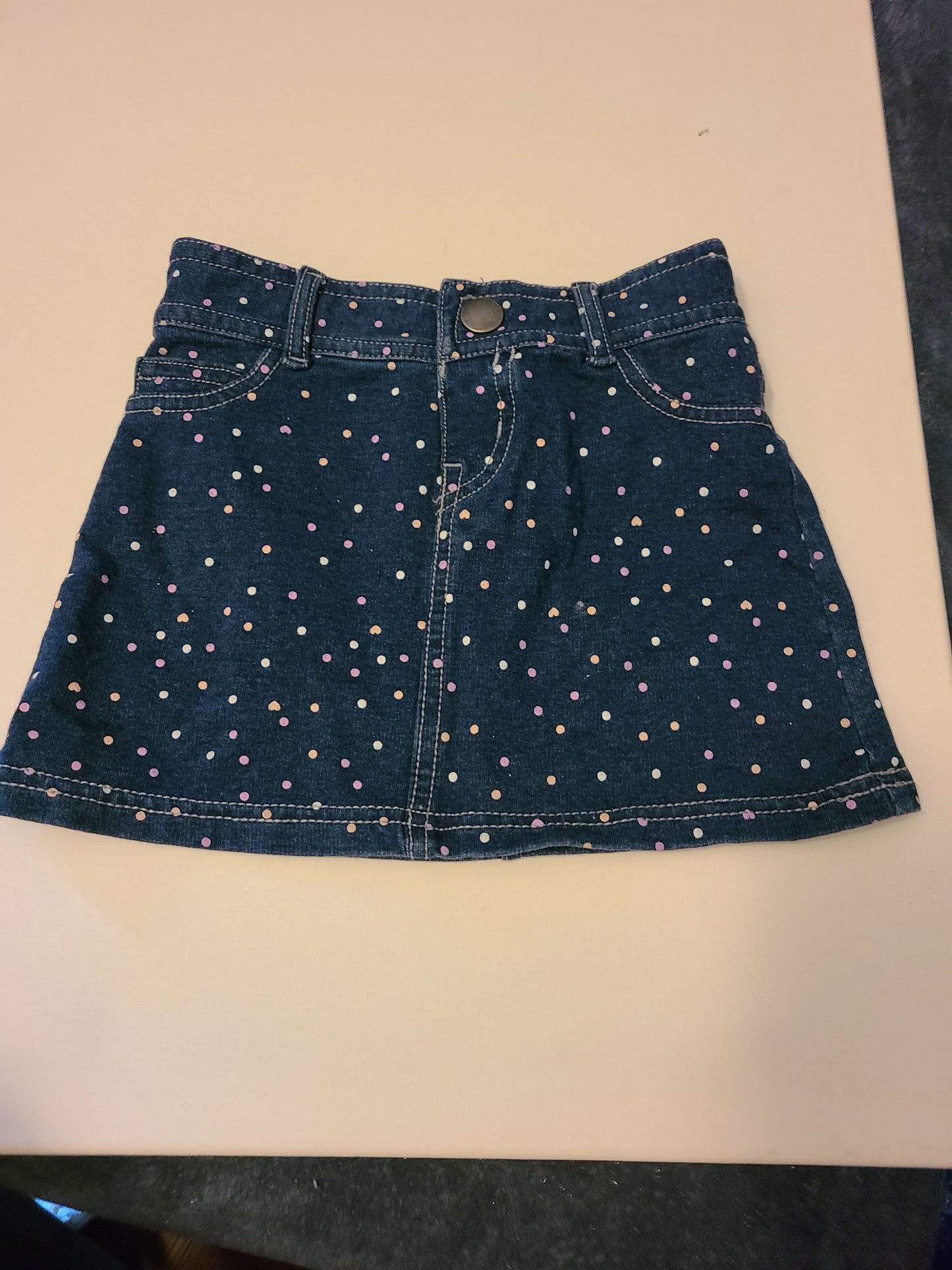 #66  girls Circo jean skirt size 2t
