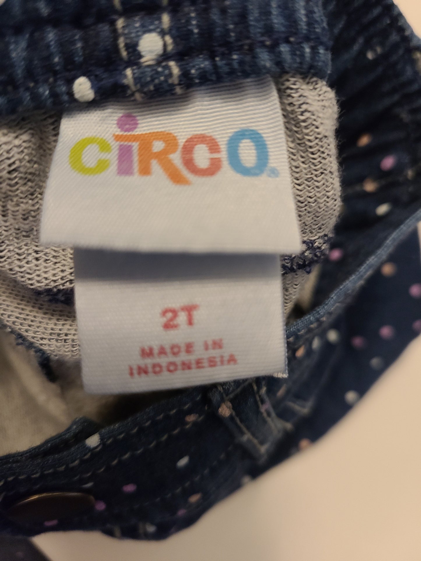 #66  girls Circo jean skirt size 2t