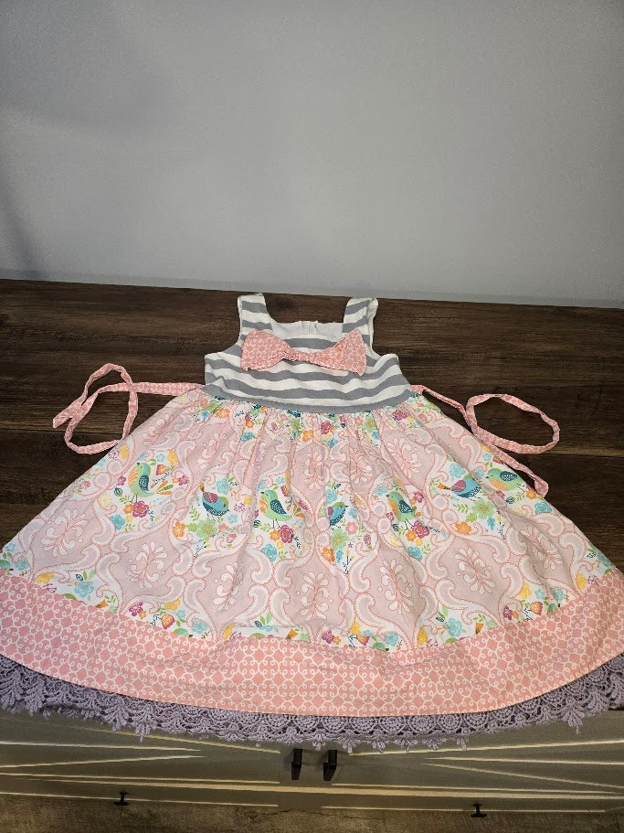 #131 REDUCED Sleeveless print dress by Counting Daisies sz 6