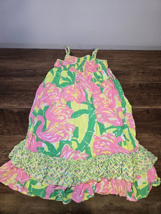 #131 REDUCED Lilly Pulitzer for Target tank maxi dress sz 4