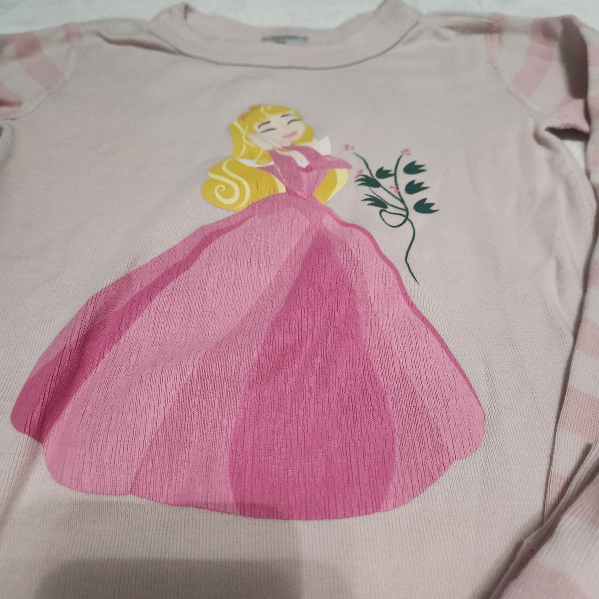 #167 Hanna Andersson x Disney 5T Sleeping Beauty Princess Pajamas
