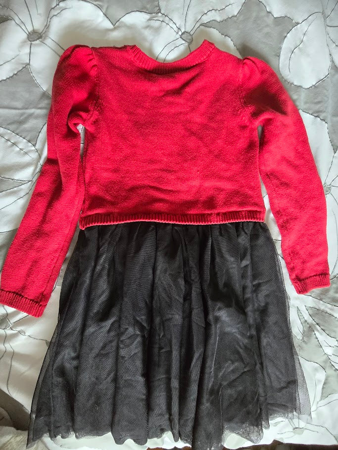 #131 Gymboree Toy Soldier dress sz 7