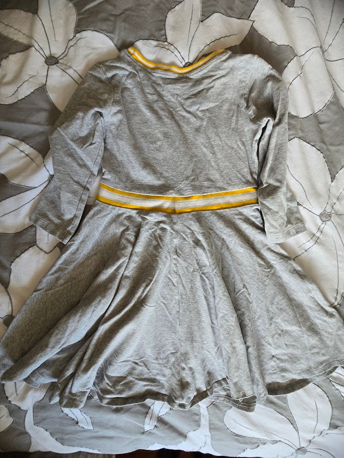 #131 Mini Boden Star sequin twirl dress sz 7 - 8