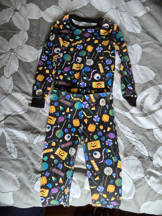 #131 Children's Place Halloween PJs sz 8