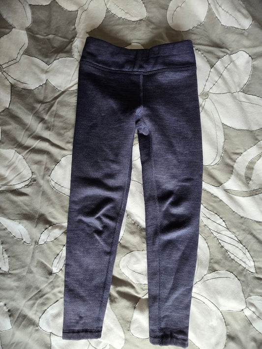 #131 Athleta Girl navy fleece legging sz xs 6