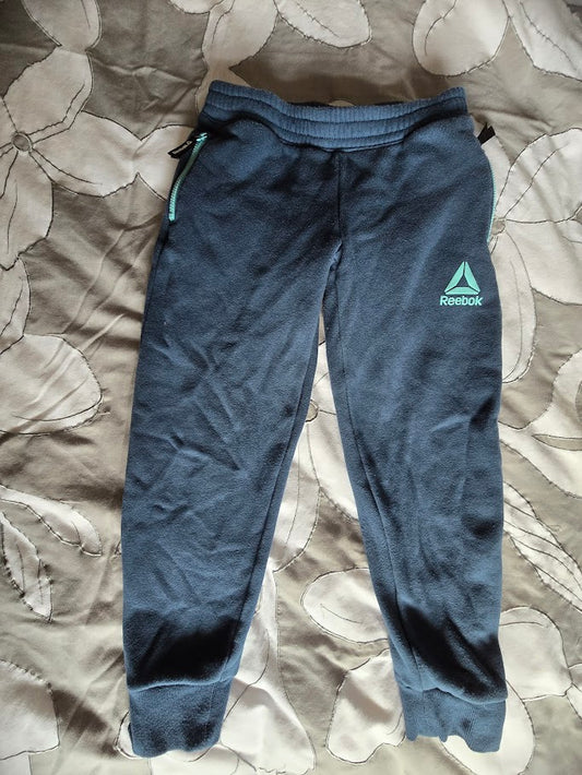 #131 Reebok dark teal with light teal highlight sweatpants sz 6