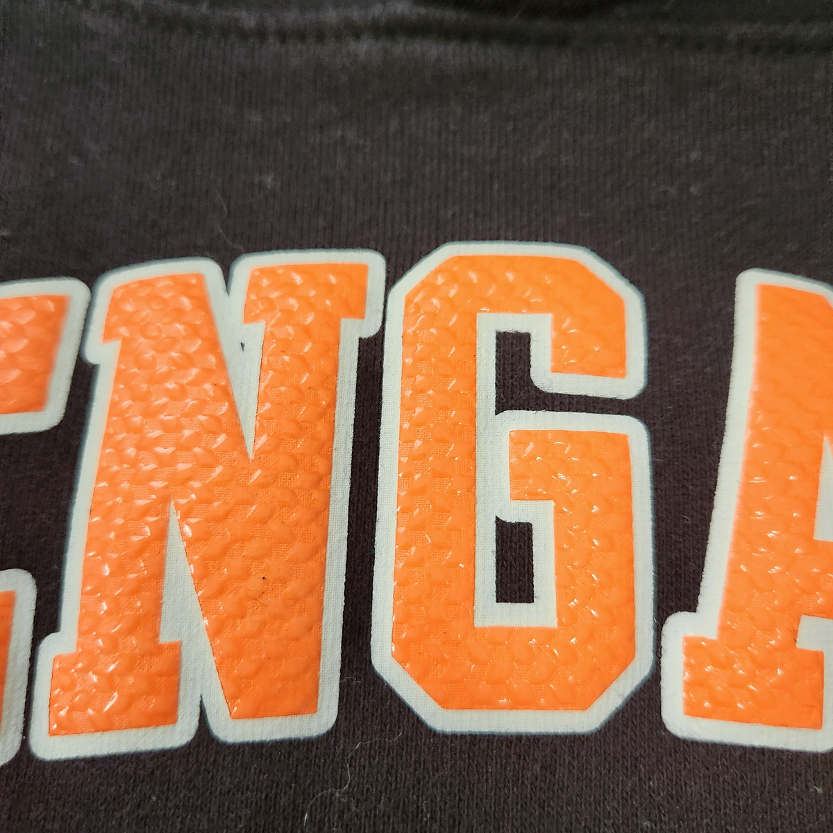 #167 NFL Cincinnati Bengals 4/5 Black Hooded Kids Sweatshirt