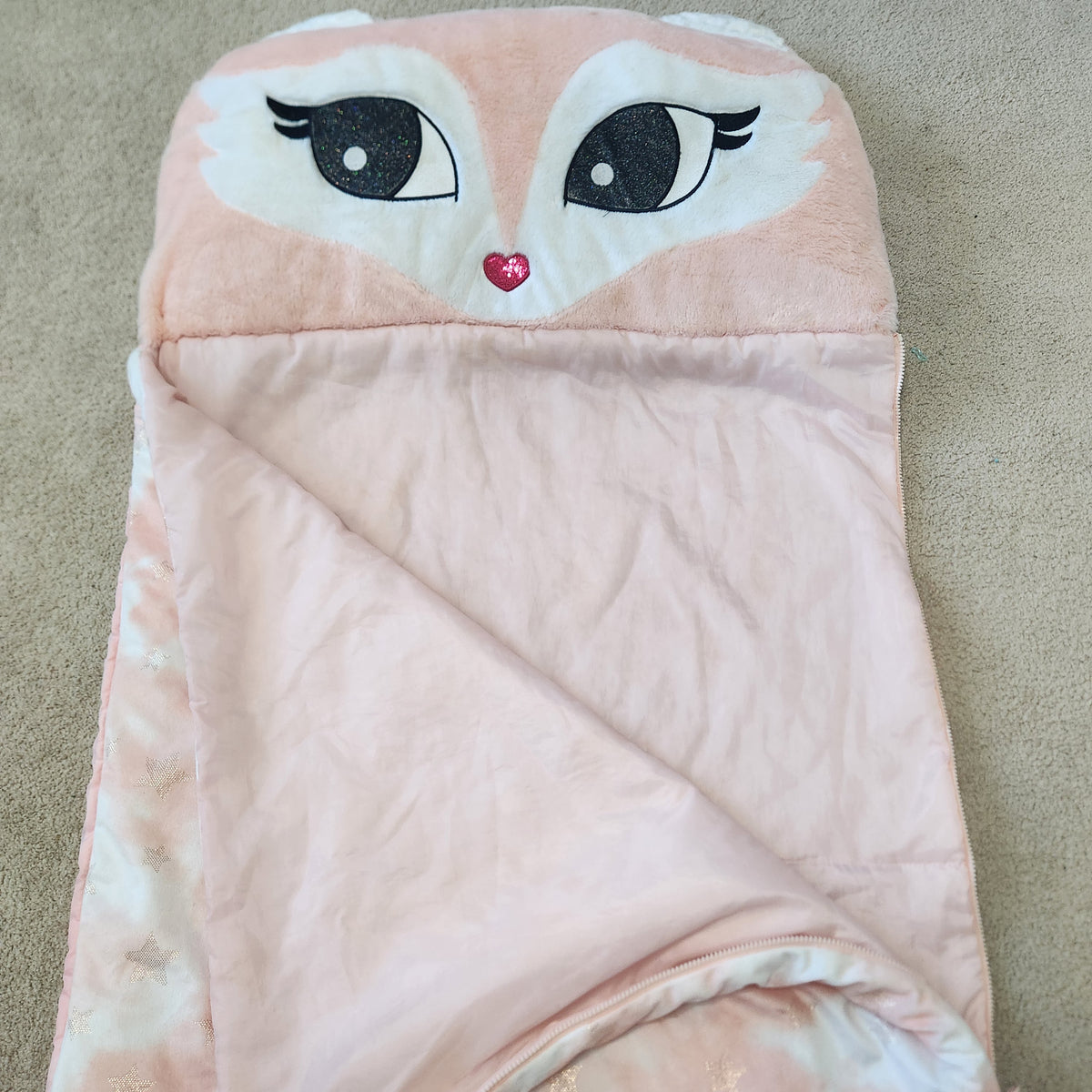 #167 Justice Fox Girl's Sleeping Bag