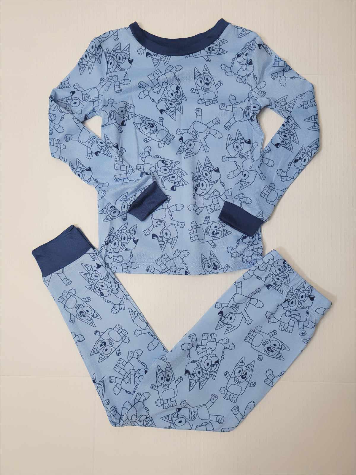 #164 Bluey Pajamas Boys S (6/7)
