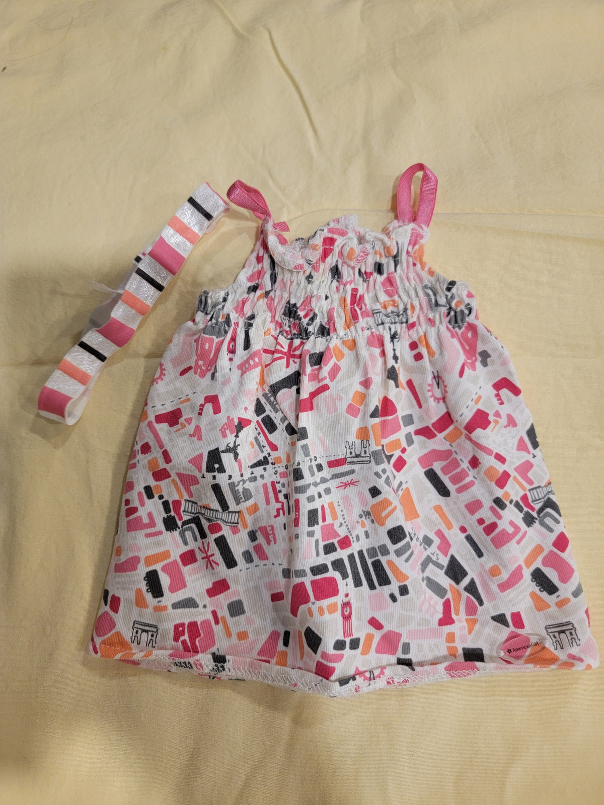 Seller #18 American Girl World Traveler Dress with Headband