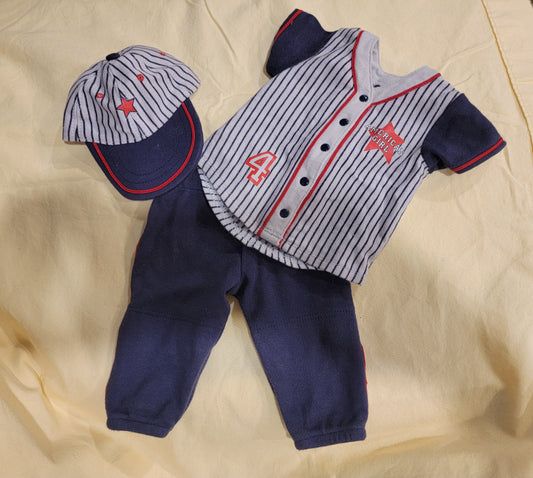Seller #18 American Girl Doll Baseball Softball Uniform Outfit