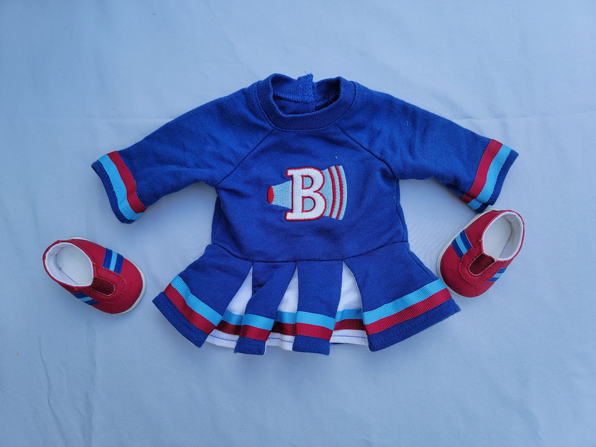 Seller #18 American Girl Bitty Baby Cheer Outfit with Shoes