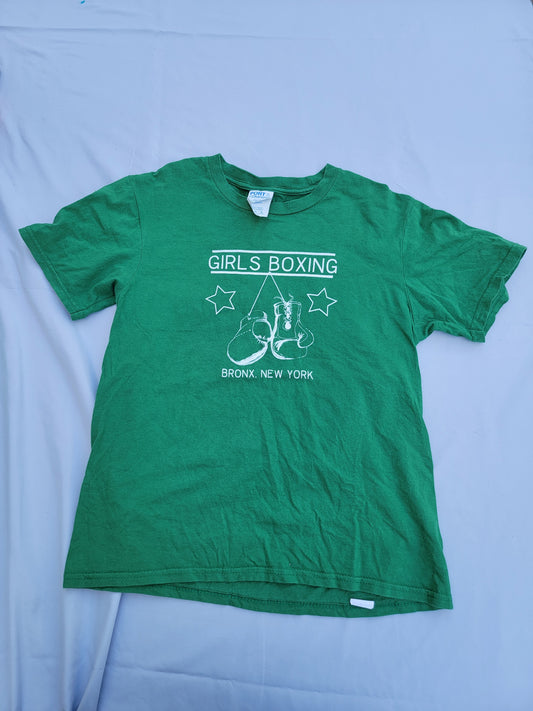 Seller #18 Girl's "Girl's Boxing" Short Sleeve Shirt Size Medium M