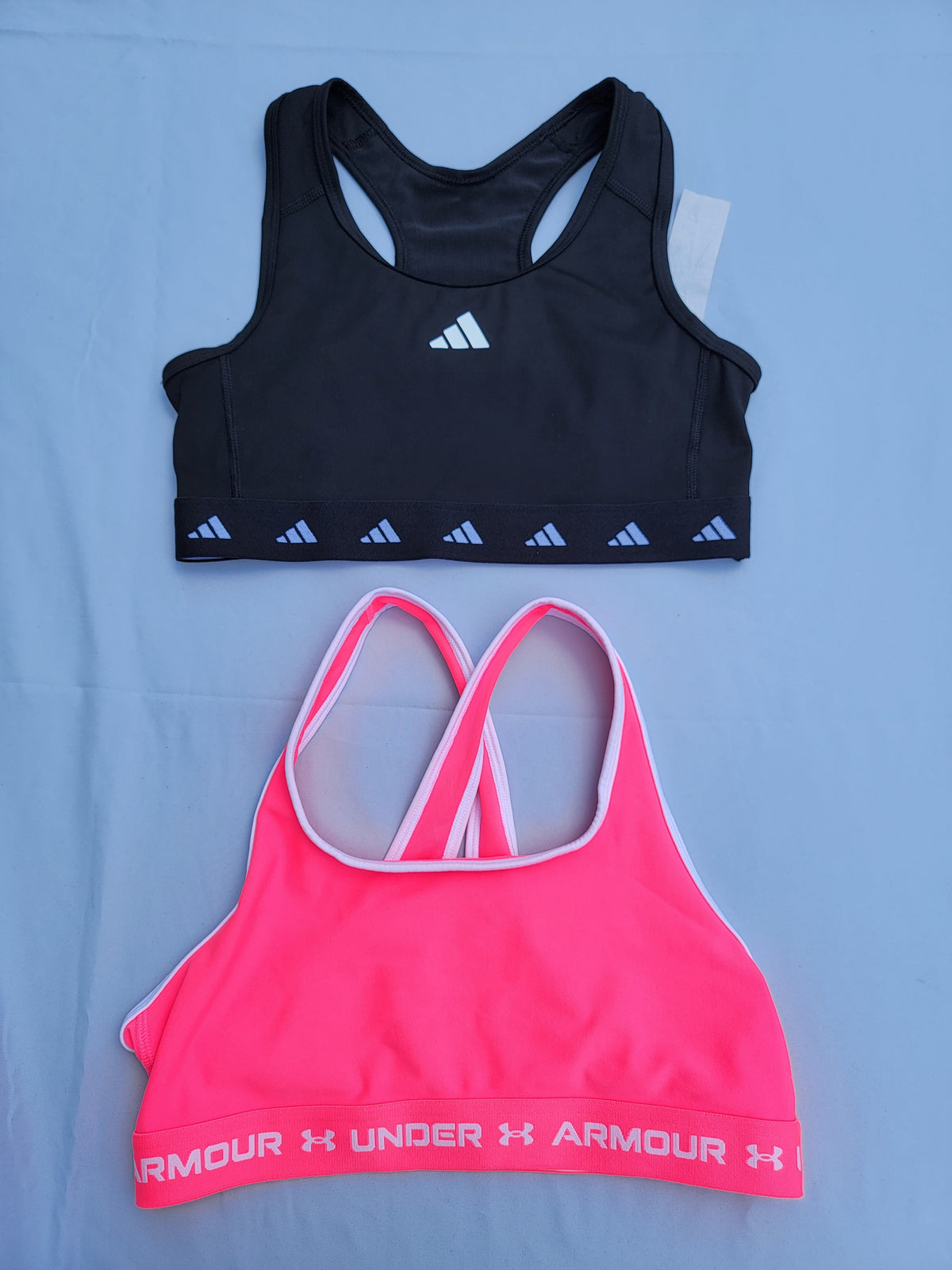 Seller #18 Girls size XL Under Armour and Adidas Sports Bras