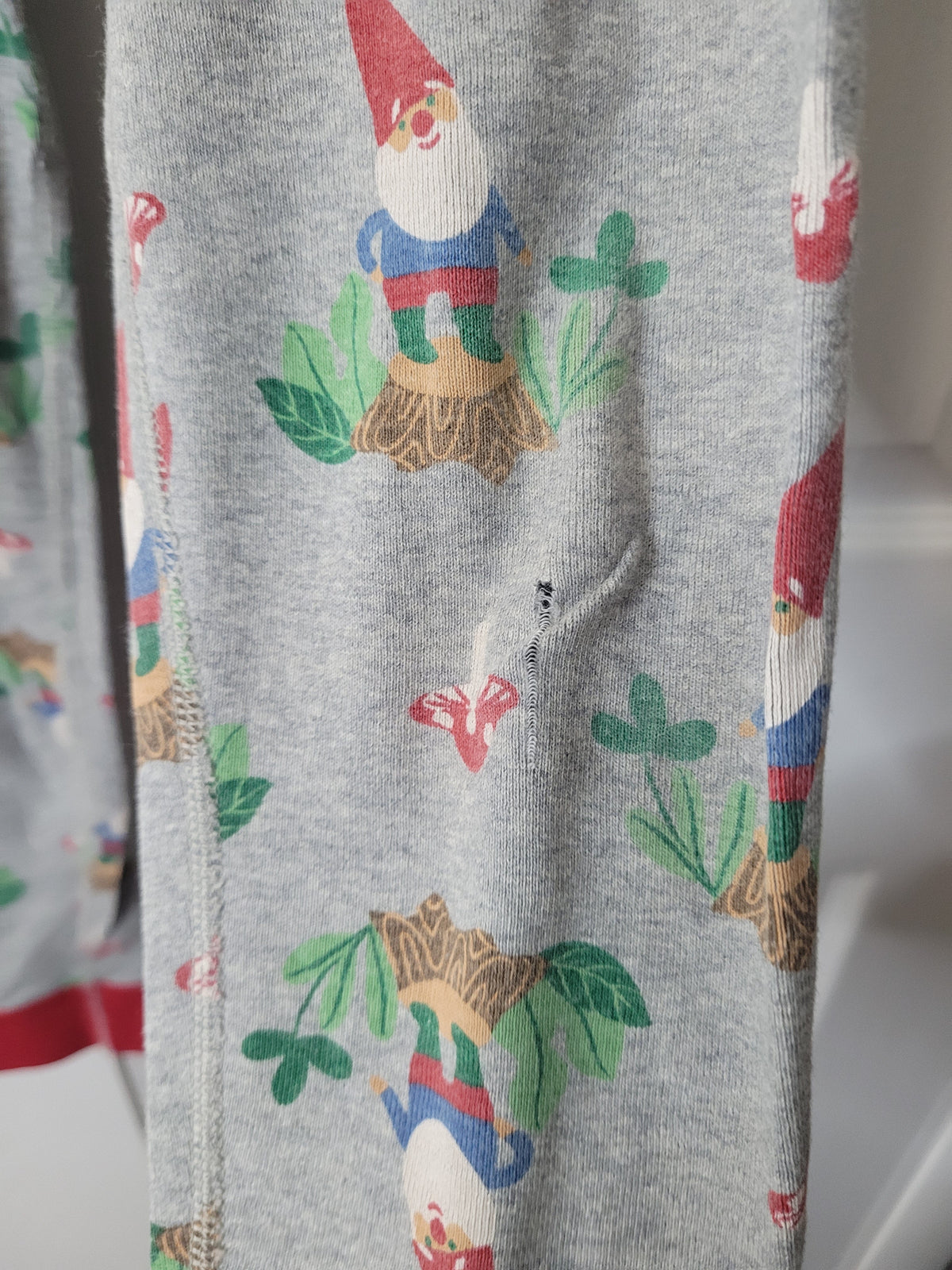 #164 Hanna Andersson Gnome Pajamas Boys 120 (6-7)