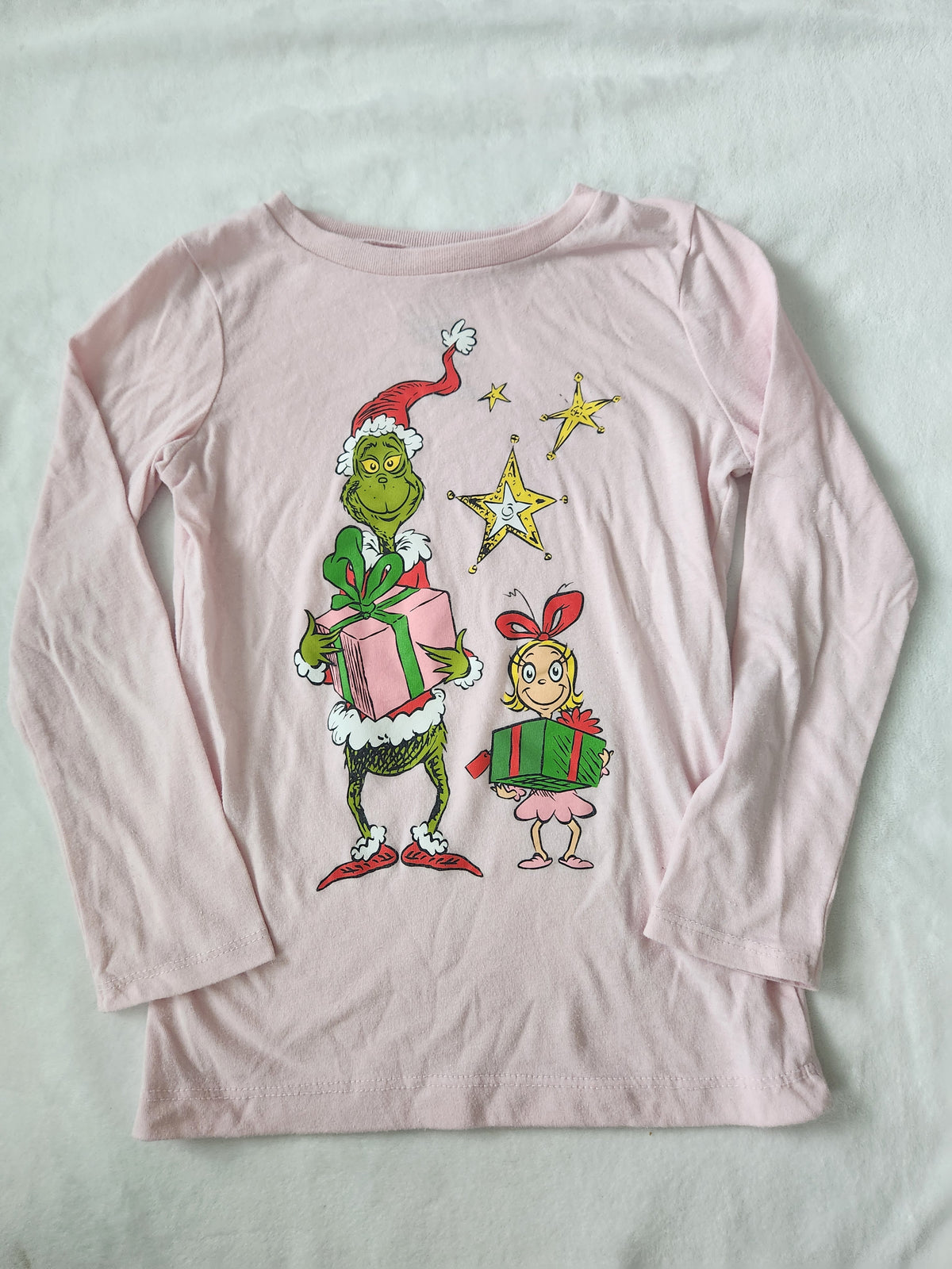 #167 Carter's Dr. Seuss The Grinch 5T Long-Sleeve Graphic Tee