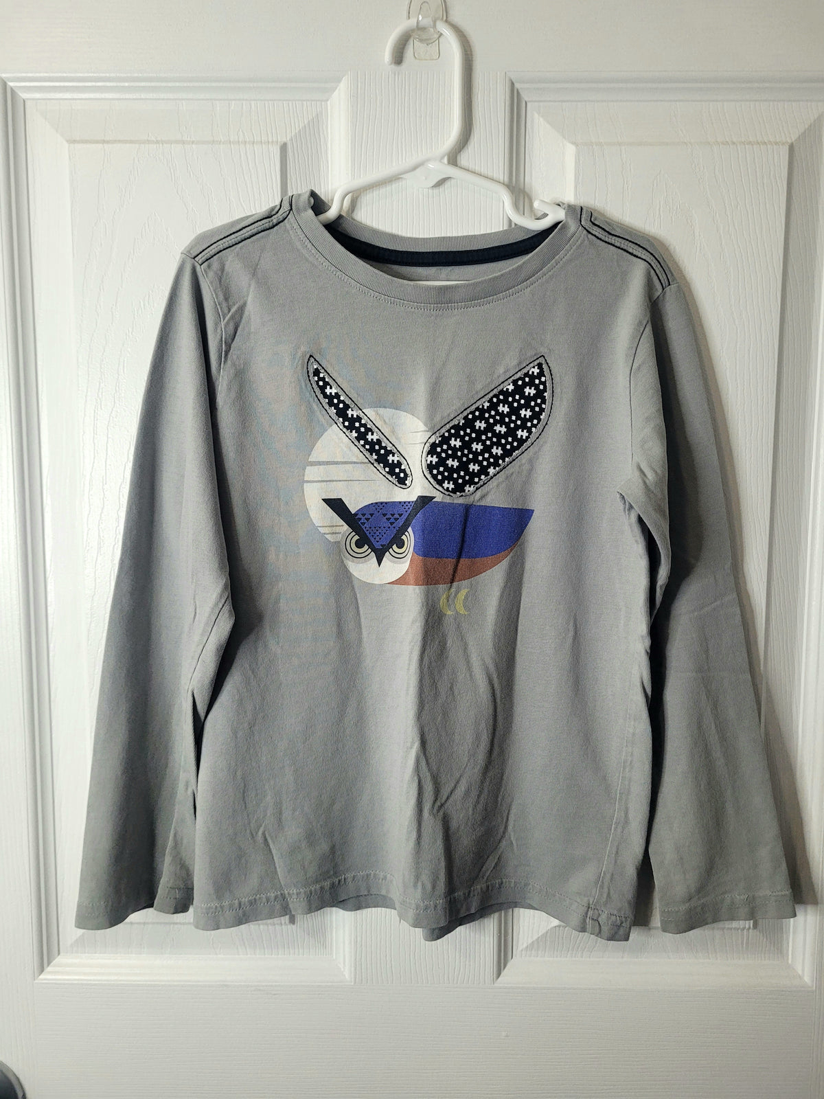 #164 Tea Collection Owl Long-Sleeve Top Boys 6