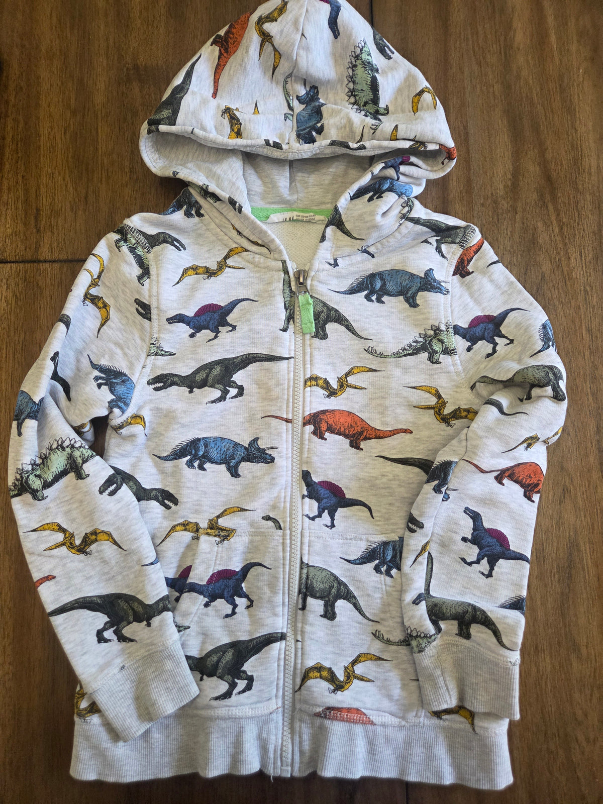 Seller 188 Boys Dino sweatshirt and zip up size 6/7