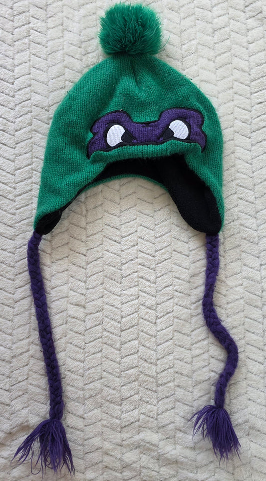 #190 Unisex 14+ Nickelodeon TMNT Donatello Knitted Beanie