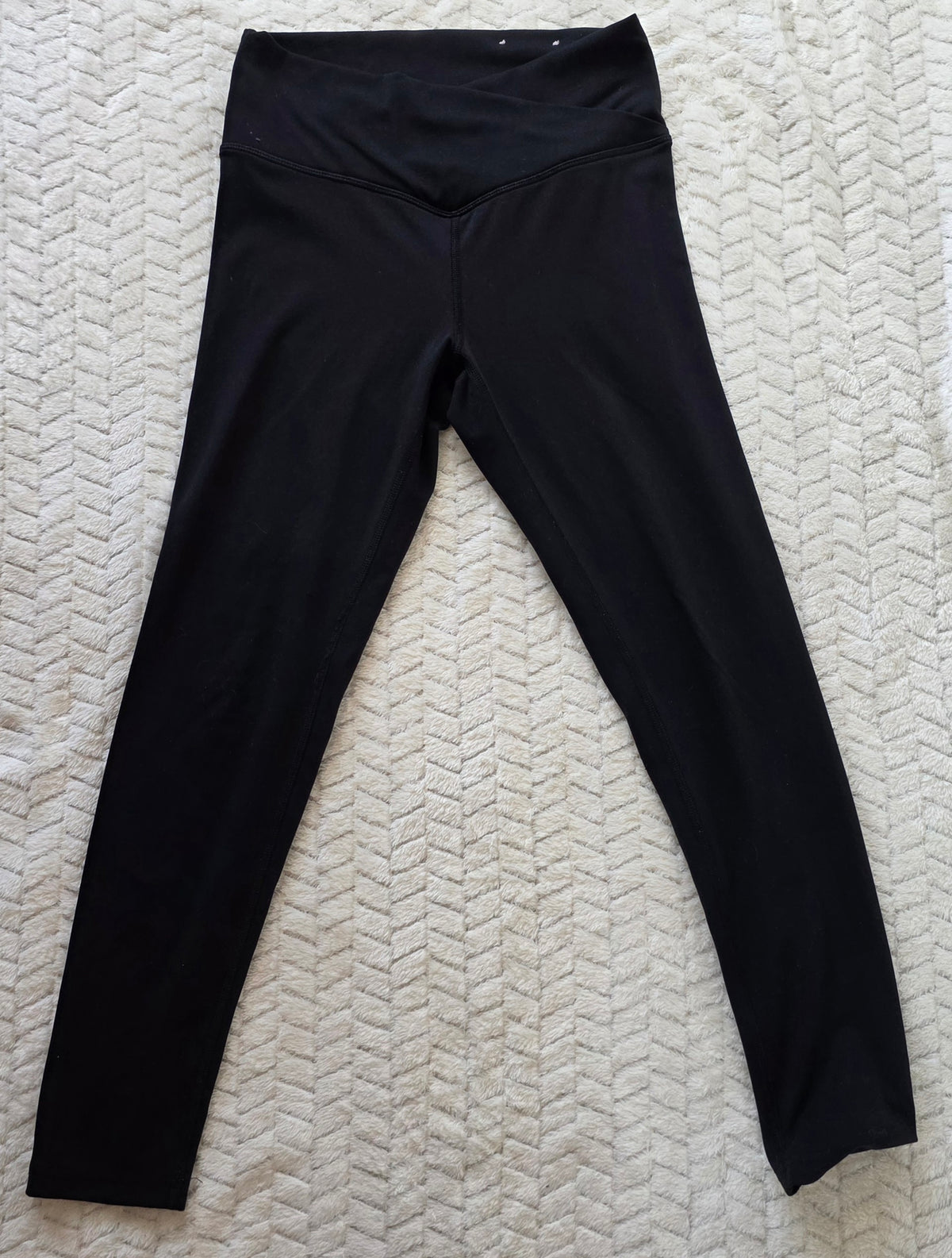 #190 Girls S (7/8) SO Black Leggings