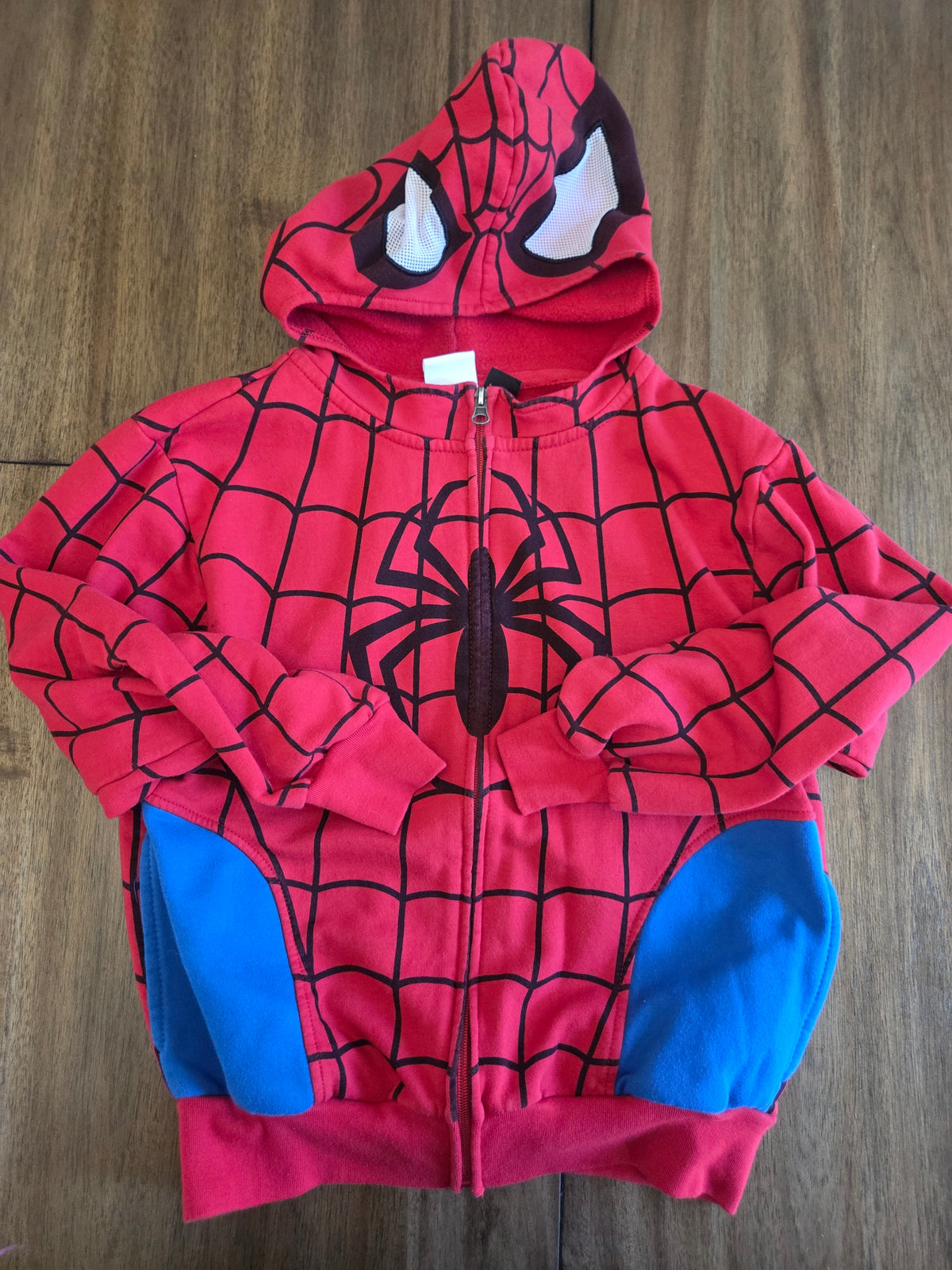 Seller 188 Boys 7/8 Spiderman and Lego zip up