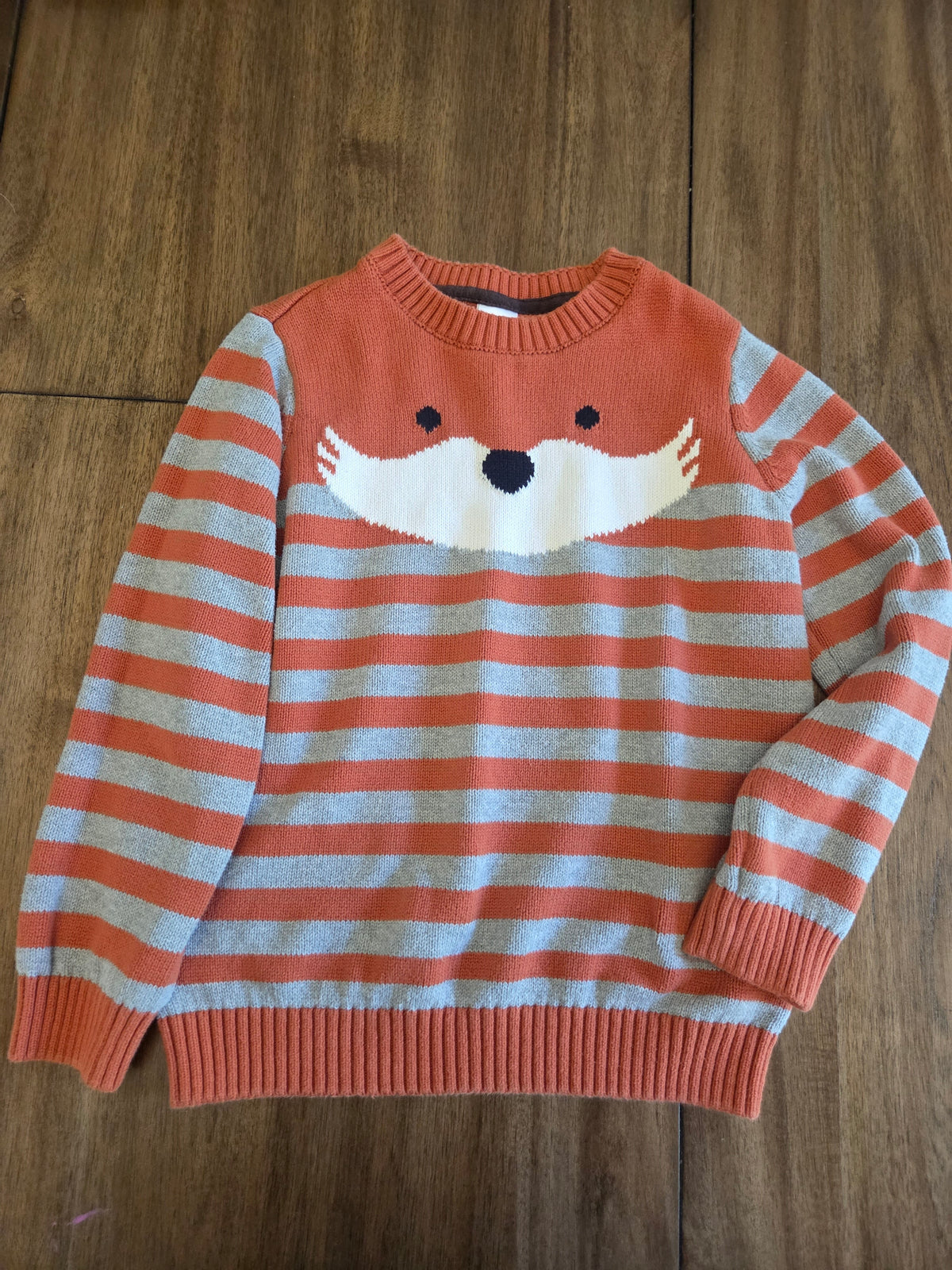 Seller 188 Boys gymboree fox sweater size 7