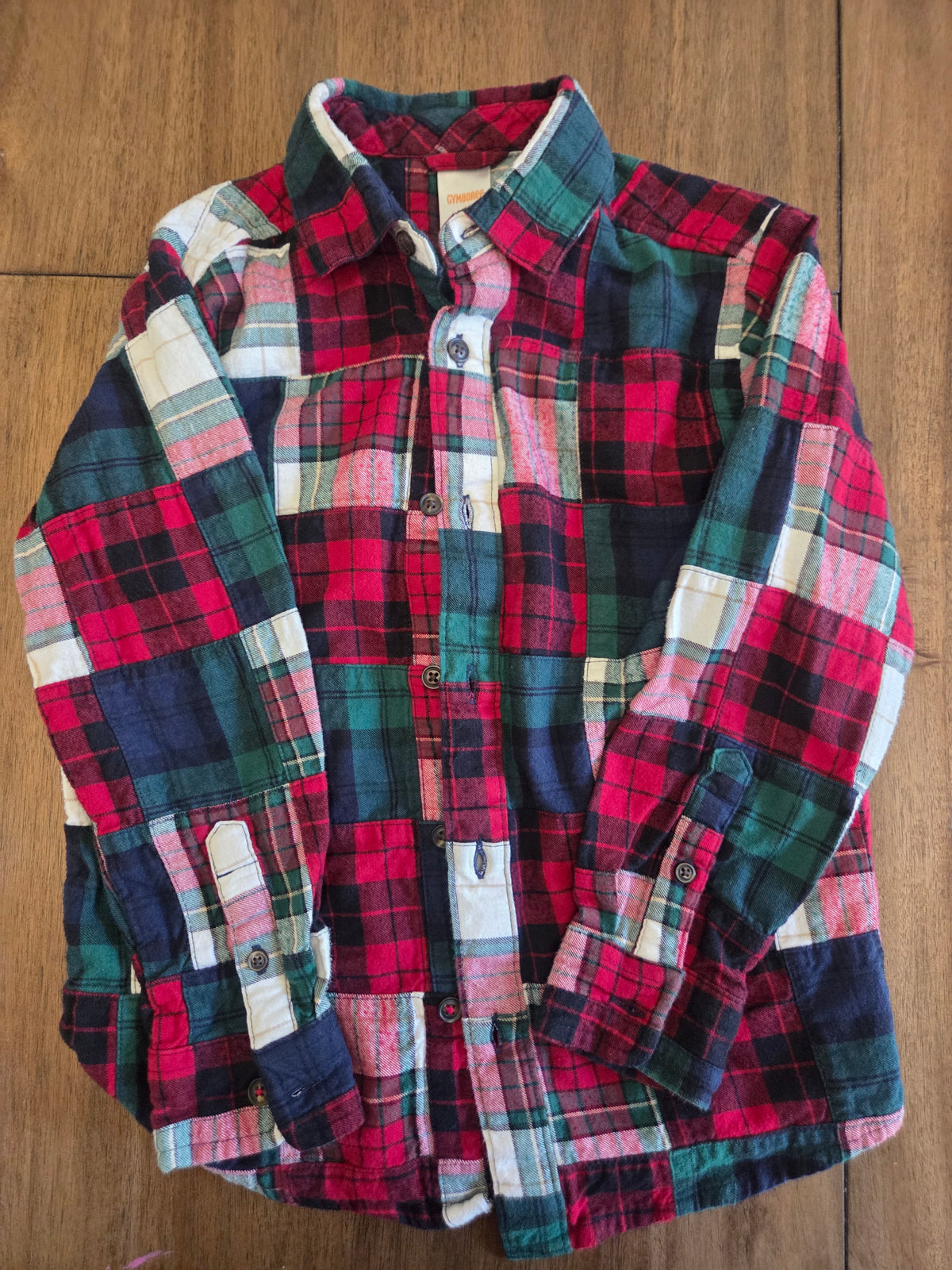 Seller 188 boys Gymboree plaid button up size 7
