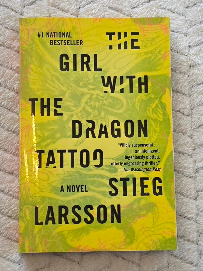 #190 The Girl with the Dragon Tattoo – Stieg Larsson (Paperback)