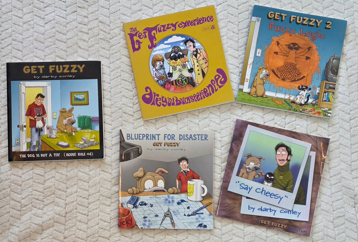 #190 Get Fuzzy Comic Collection – 5‑Book Humor Series Bundle