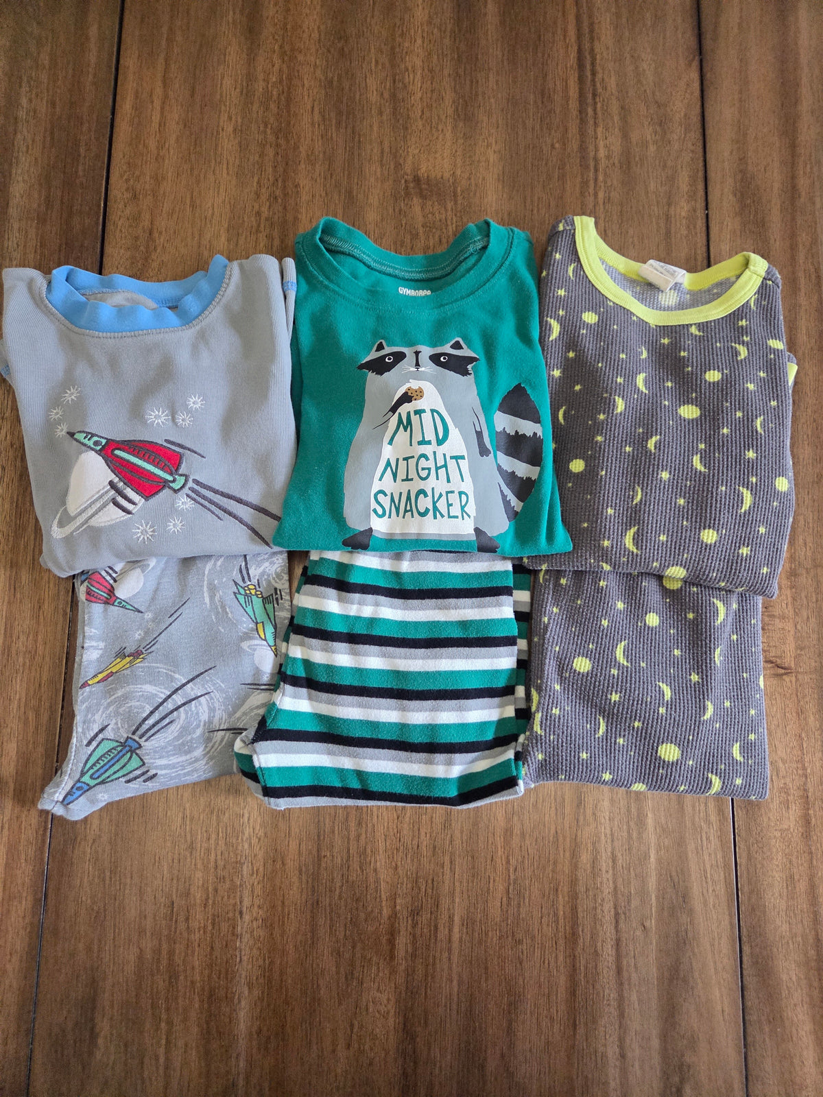 Seller 188 Boys kirkland and gymboree pajamas size 7