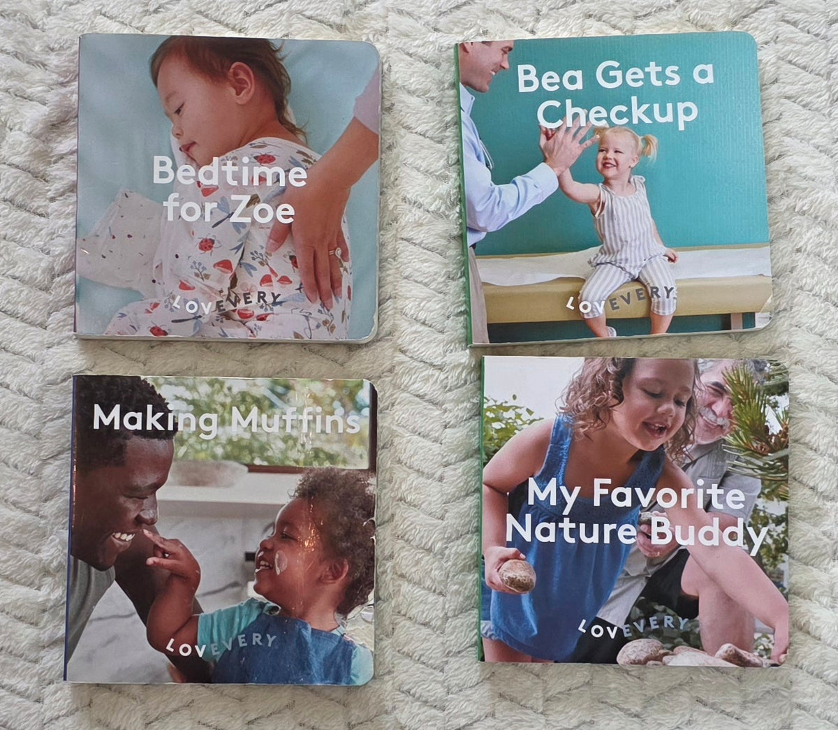 #190 Lovevery Daily Routines & Real‑Life Skills Book Bundle (4 Books)
