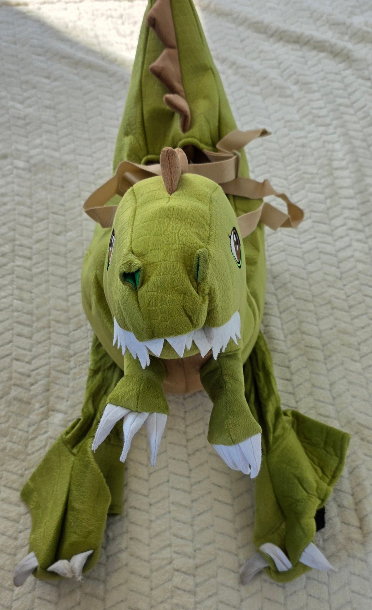 #190 Toddler One‑Size Spirit Dinosaur Ride‑Along Costume