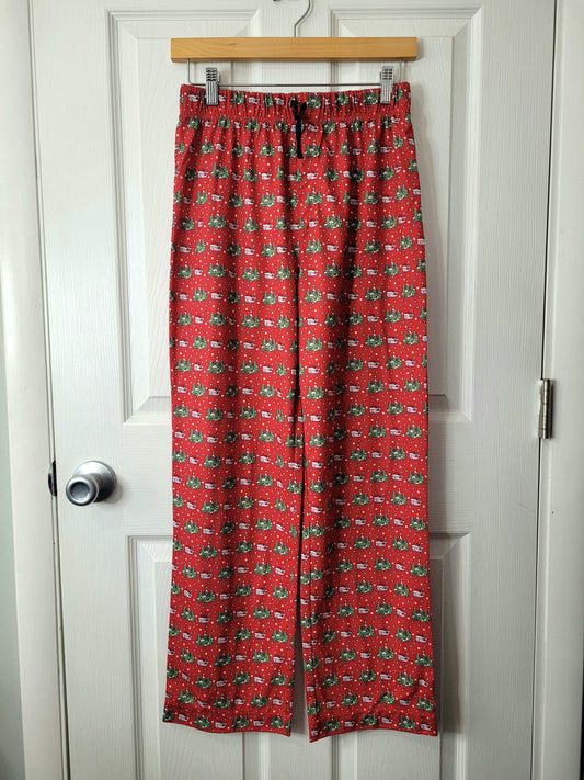 #164 Vineyard Vines Red Christmas Pajama Bottoms Girls 14-16