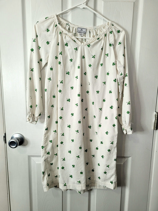 #164 Petite Plume Shamrock Nightgown Girls 10