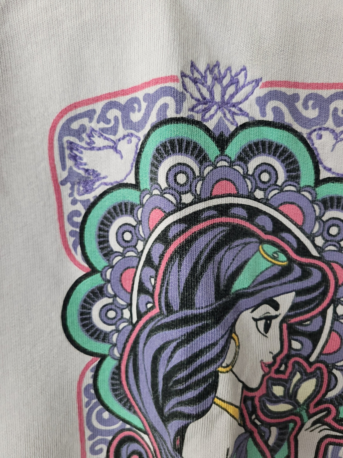 #164 Disney x Hanna Andersson Collab Princess Jasmine Embroidered Crewneck Girls 130/8