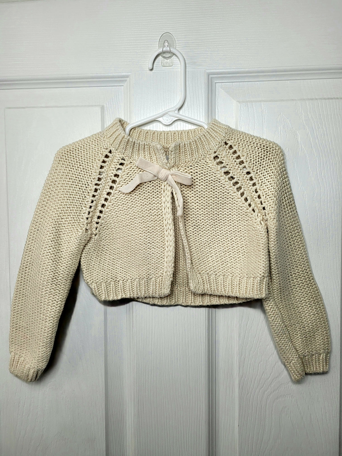 #164 Baby Gap Knit Crop Cardigan Girls 2T