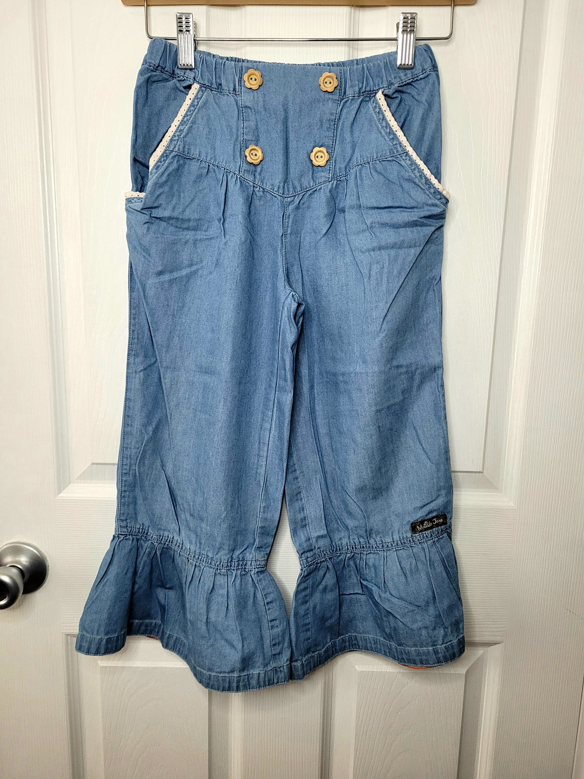 #164 Matilda Jane Bell Bottom Pants Girls 8