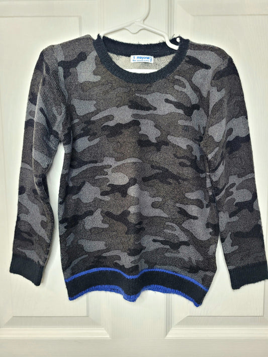 #164 Mayoral Dark Camo Sweater Boys 5