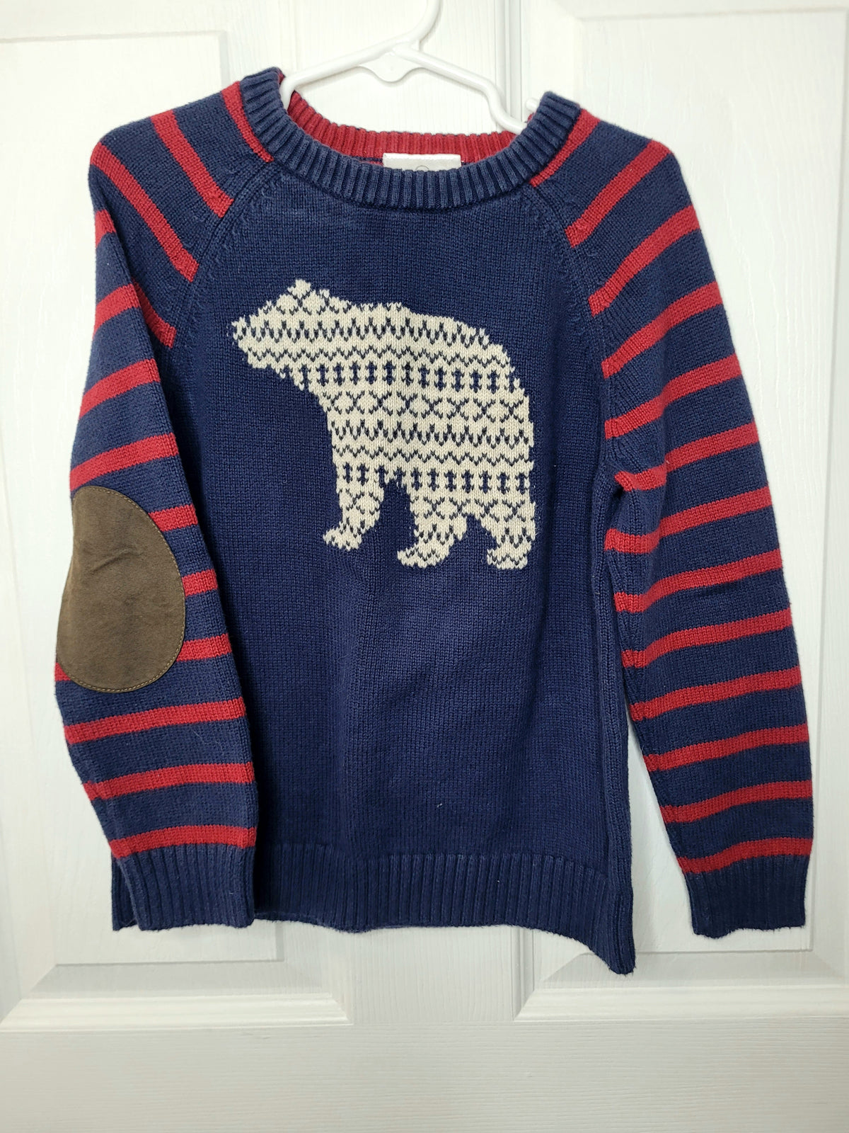 #164 Hanna Andersson Polar Bear Sweater Boys 110/5