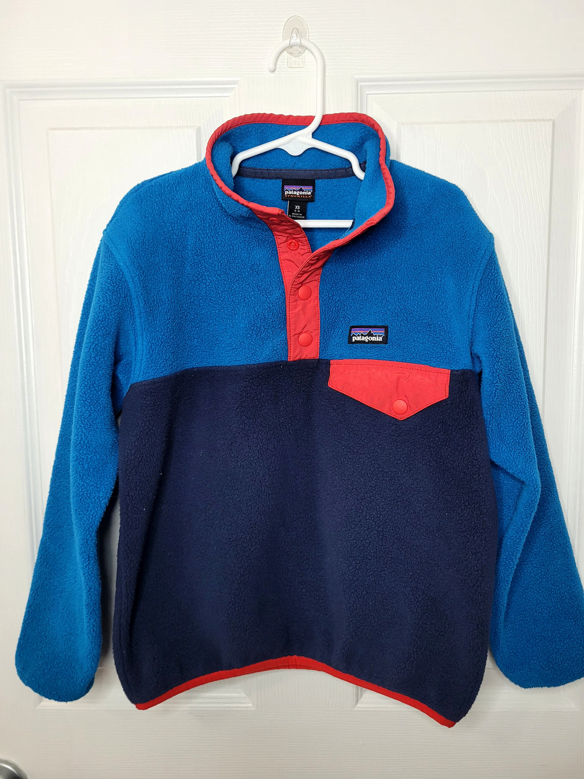 #164 Patagonia Fleece Synchilla Pullover Boys XS (5-6)