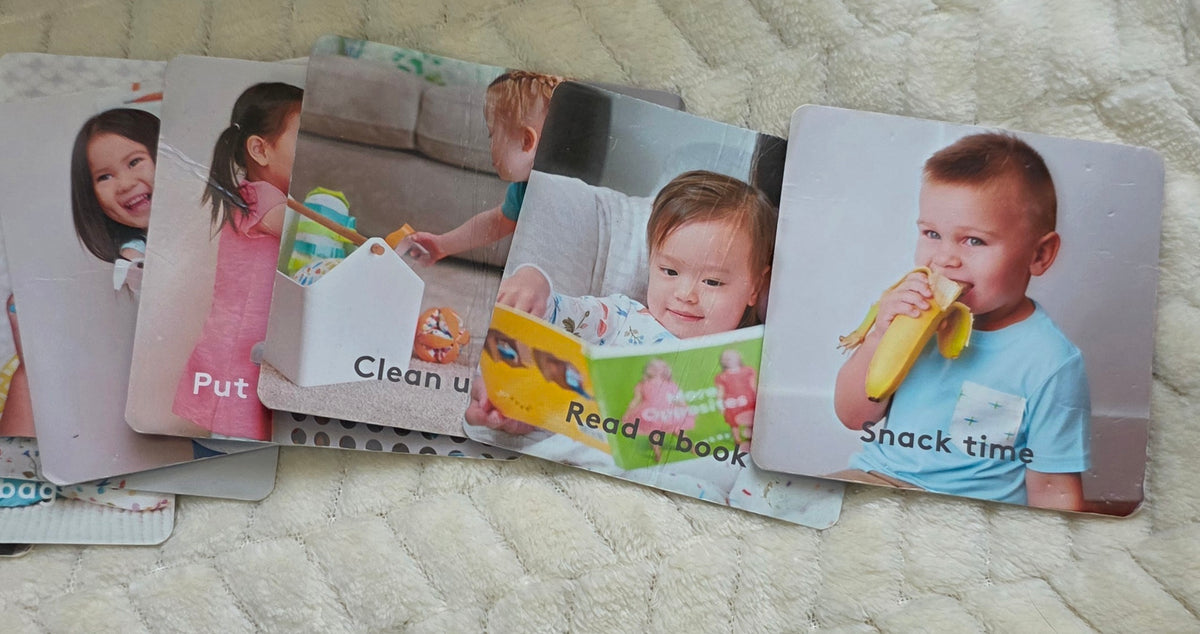 #190 Lovevery Helper Play Kit – Partial Set (Dot Catcher + Sustainable Sink + Routine Cards)
