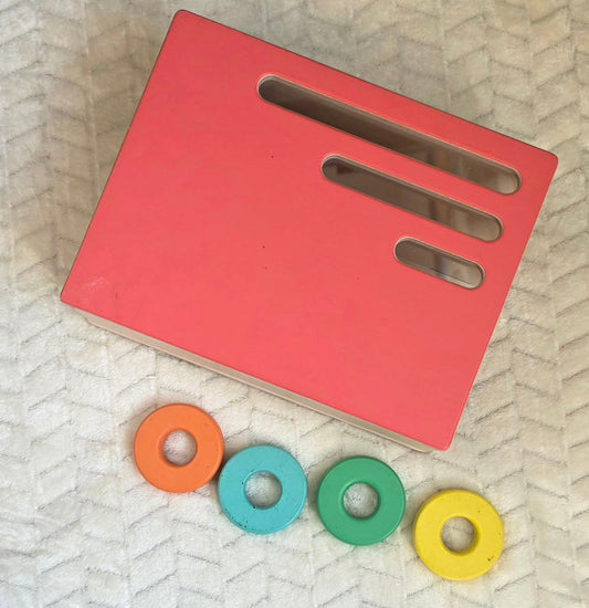 #190 Lovevery Count & Slide Ring Chute