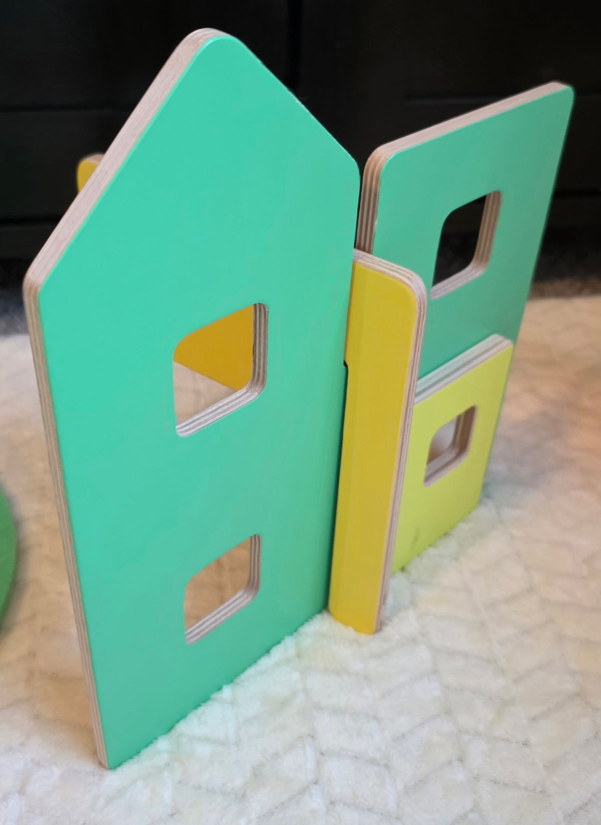 #190 Lovevery Connector Play Kit – Partial Set (Modular Village + Pathways + Friends + Swing Set)