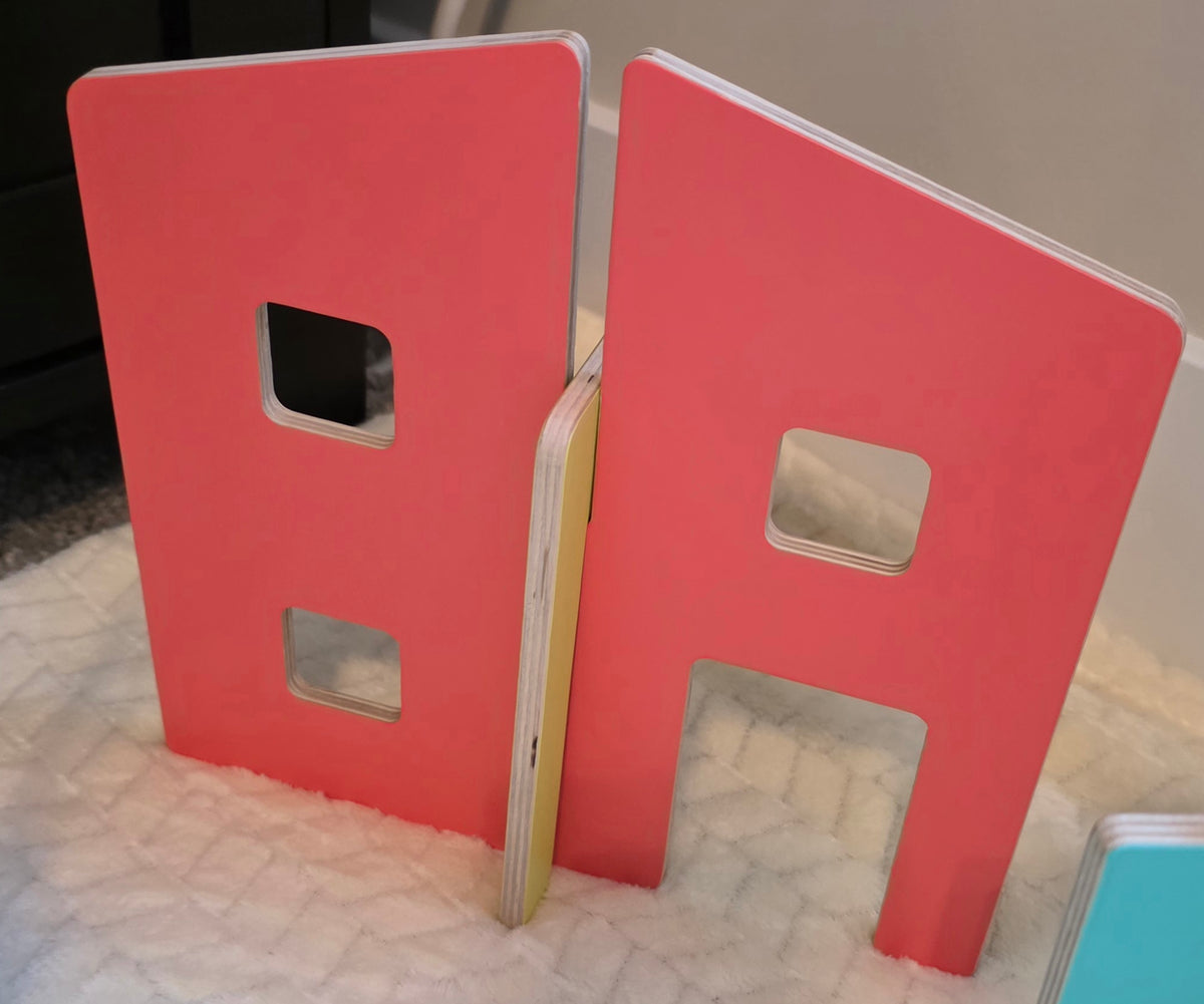 #190 Lovevery Connector Play Kit – Partial Set (Modular Village + Pathways + Friends + Swing Set)