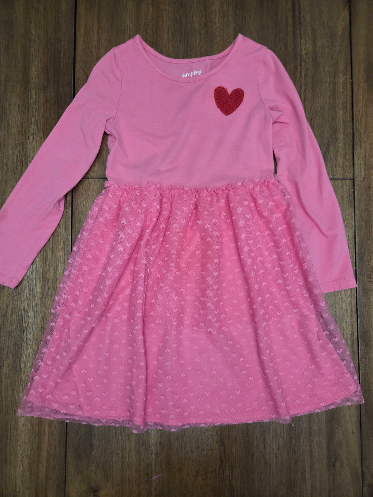 Seller 188 Girls jumping beans valentines day dress size 6