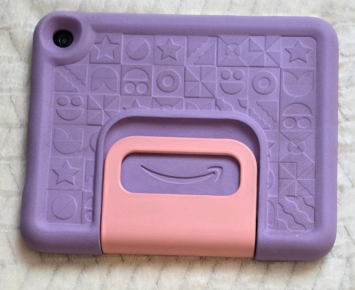 #190 Amazon Fire HD 8 Kids Tablet – Purple (2023, Ages 3–7) (1 of 2)