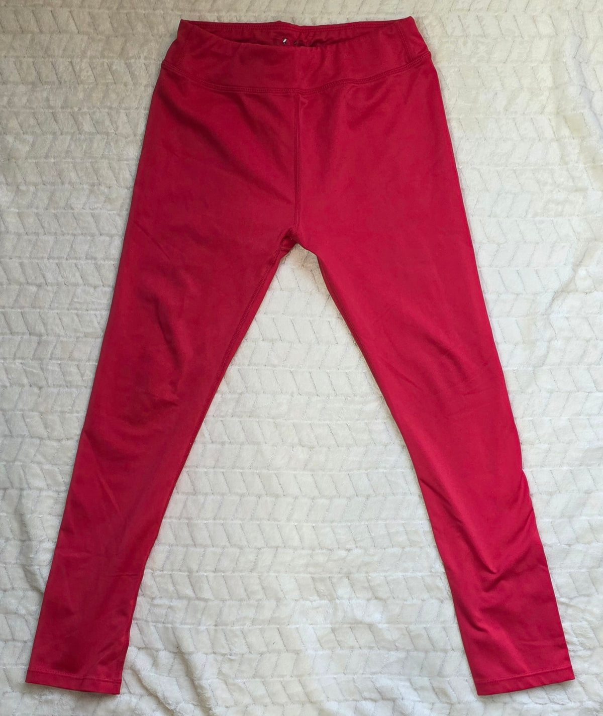 #190 Girls 8–9 Zyia Active Leggings Red