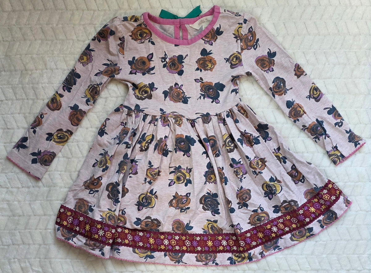 #190 Girls 2T Matilda Jane Long Sleeved Dress (1 of 2)